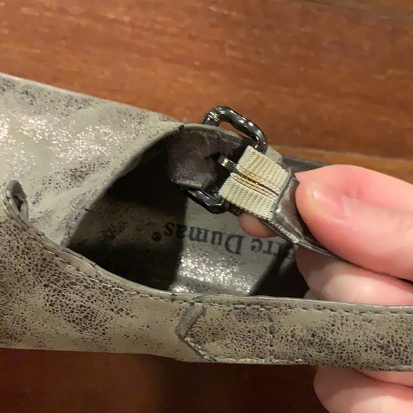 Pierre Dumas leather open toed heels - Picture 9 of 9